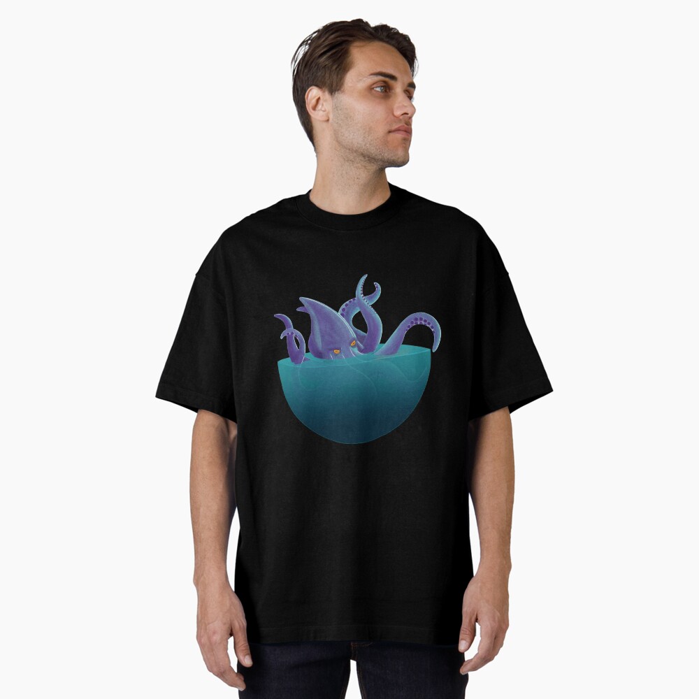 Aperçu de l'œuvre T-shirt oversize créée et vendue par BarracudApps.