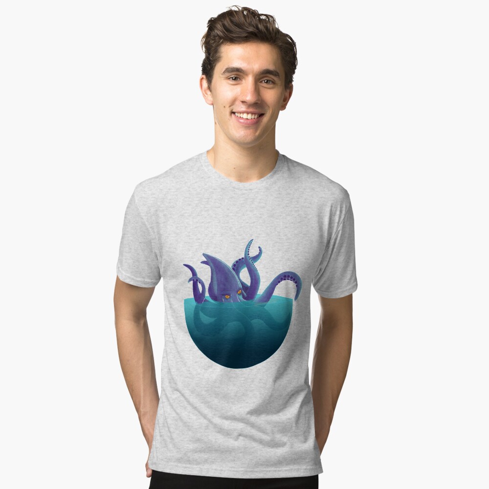 Aperçu de l'œuvre T-shirt chiné créée et vendue par BarracudApps.