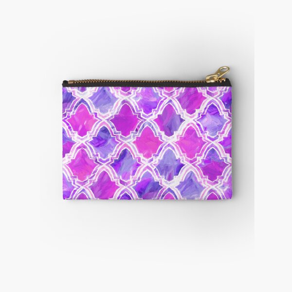 Item preview, Painted Marrakesh Inspired Moroccan In Purple & Magenta   designed and sold by TigaTiga.