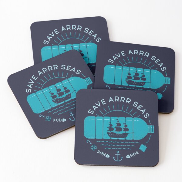 Item preview, Save Arrr Seas designed and sold by thepapercrane.