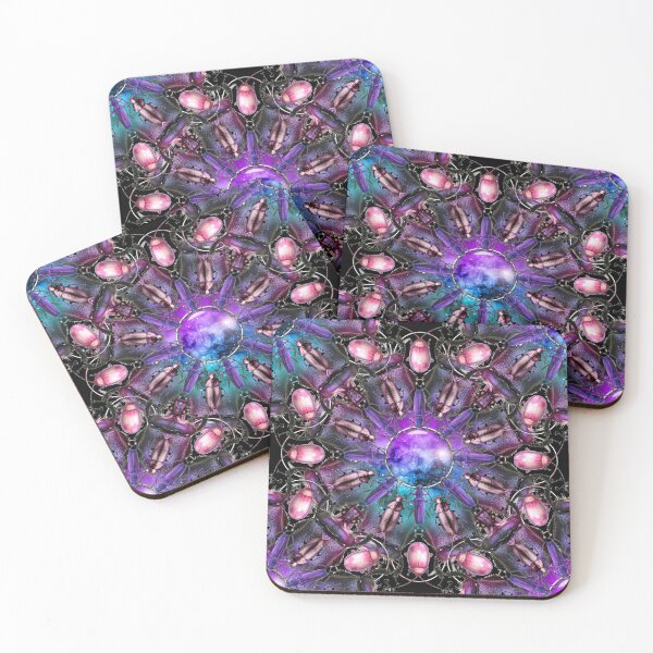 Item preview, lost in space bugs mandala  designed and sold by burenkaUA.