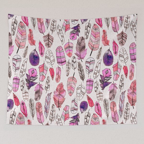 Item preview, Pink Feathers  designed and sold by TigaTiga.