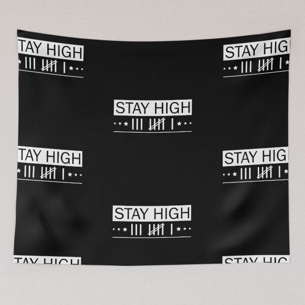 Item preview, Stay High Kiffen KIffer Grass Weed Birthday Cool Quote designed and sold by Mark Sukra.