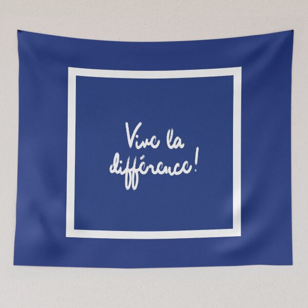 Aperçu de l'œuvre Vive la différence ! créée et vendue par Hell-Prints.