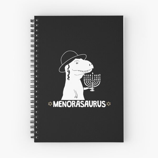 Item preview, Menorasaurus Hanukkah dinosaurio judío rex regalos divertidos de Janucá para niños y adultos designed and sold by alenaz.