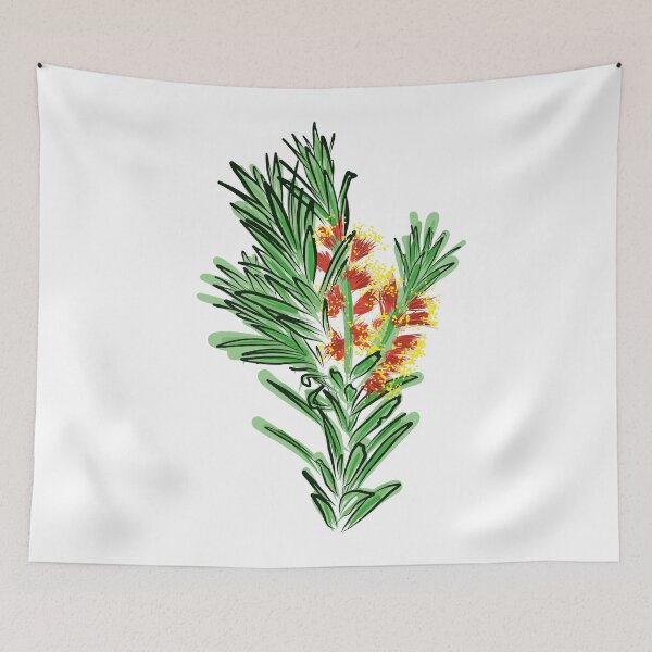 Item preview, Australian Native Bottlebrush Flower designed and sold by Annalee Beer.