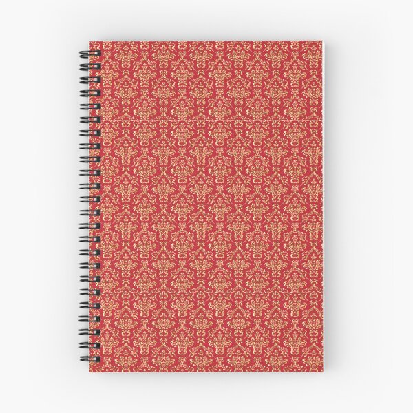 Item preview, Damask Gold Red designed and sold by Julia Design.