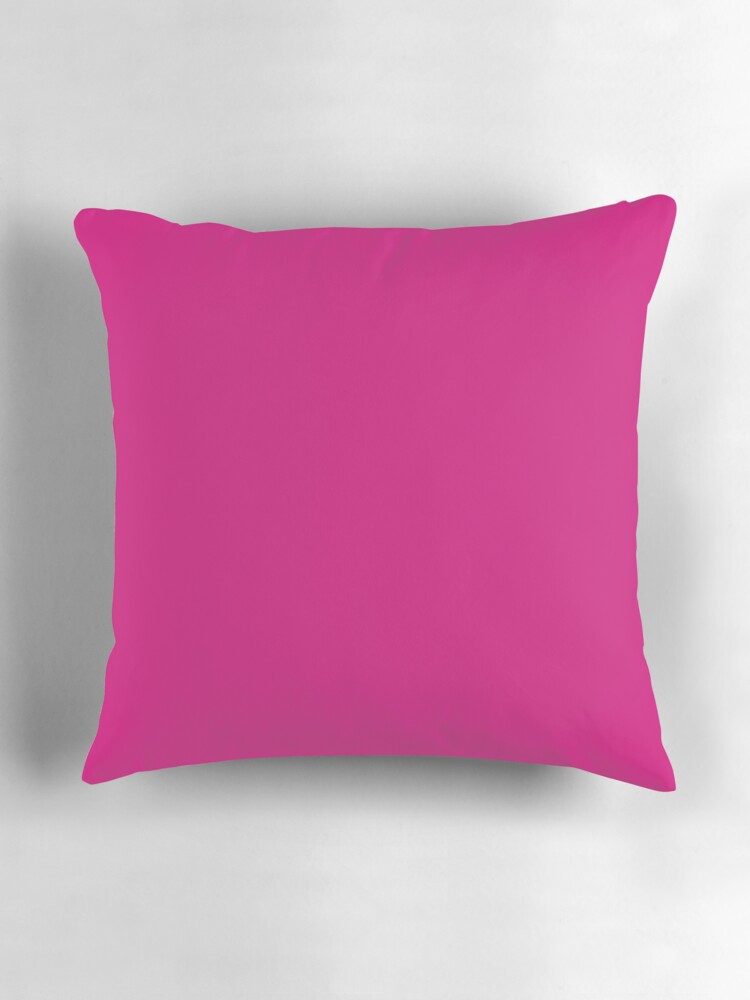 Thumbnail 3 of 4, Pillow, Deep Pink designed and sold by JuliaDesign.