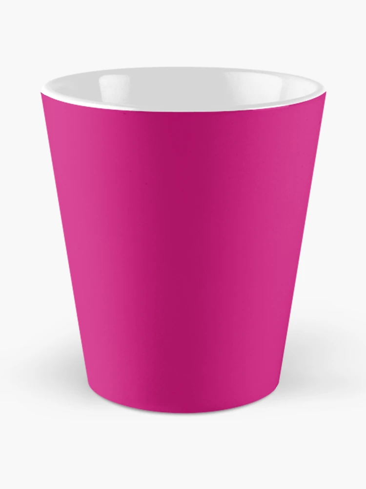 Thumbnail 2 of 4, Coffee Mug, Deep Pink designed and sold by Julia Design.