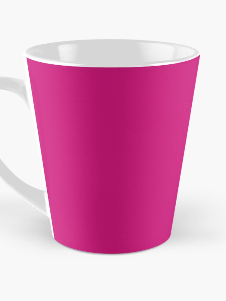 Thumbnail 3 of 4, Coffee Mug, Deep Pink designed and sold by JuliaDesign.