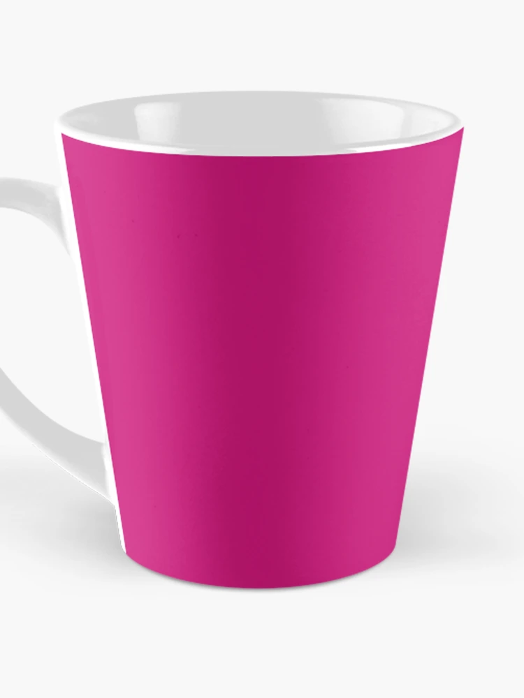 Thumbnail 3 of 4, Coffee Mug, Deep Pink designed and sold by Julia Design.