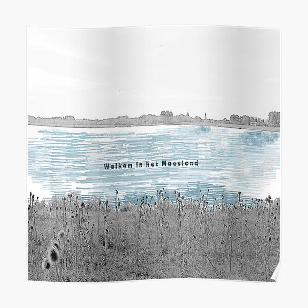 "Maasland België" Poster for Sale by Aurealis Redbubble