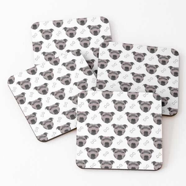 Item preview, Flo The Staffie designed and sold by emilydevineart.