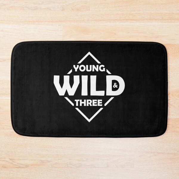 Item preview, Jung Wild Three 3rd Birthday Boy Wild Child Birthday designed and sold by Mark Sukra.