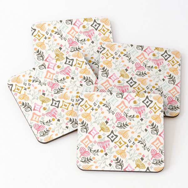 Item preview, Autumn Abstract Ginkgo & Berry Pattern  designed and sold by TigaTiga.