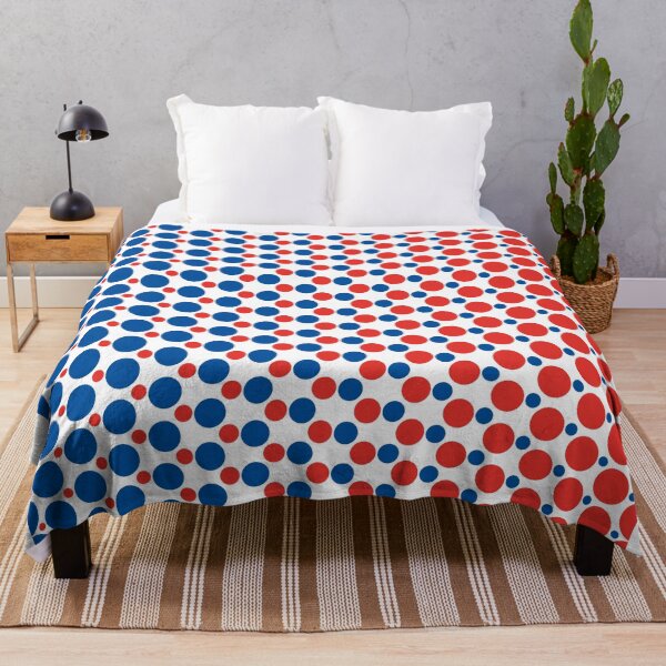 Artikelvorschau, Bleu-Blanc-Rouge  Dots - Living Hell entworfen und verkauft von Hell-Prints.