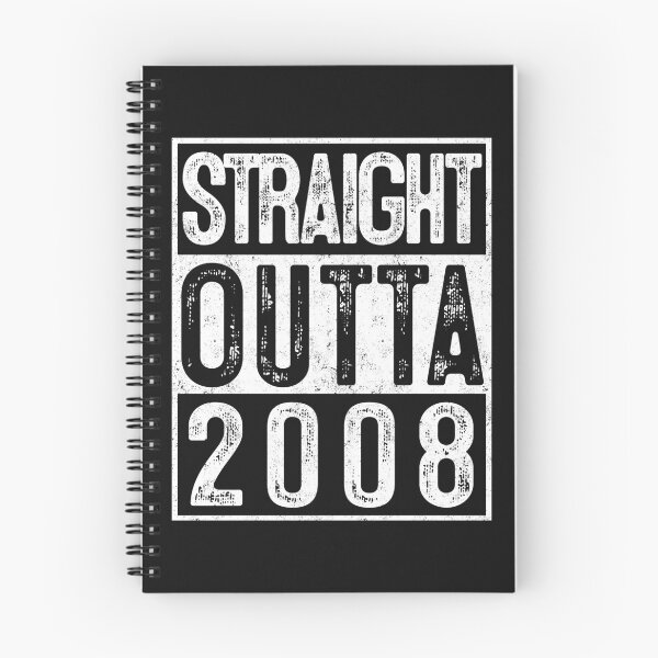 Item preview, 11th Birthday Straight Outta 2008 Gift 11 Year Old Party  designed and sold by Nikolaienko Artem.