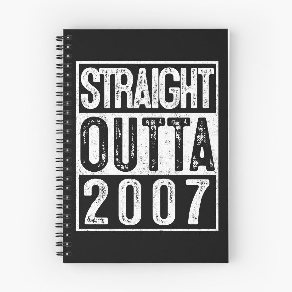 Item preview, 12th Birthday Straight Outta 2007 Gift 12 Year Old Party  designed and sold by Nikolaienko Artem.