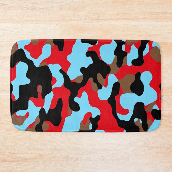 Item preview, Red-Blue Camouflage designed and sold by Hell-Prints.