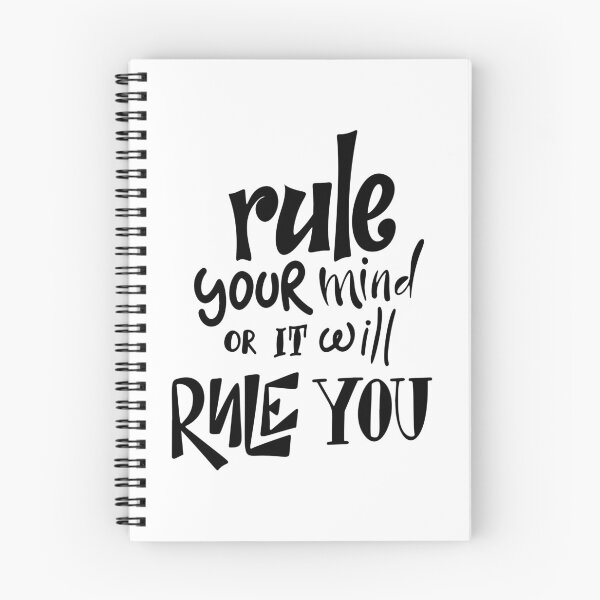 Item preview, Rule Your Mind Or It Will Rule You Inspirational Quotes designed and sold by ProjectX23.