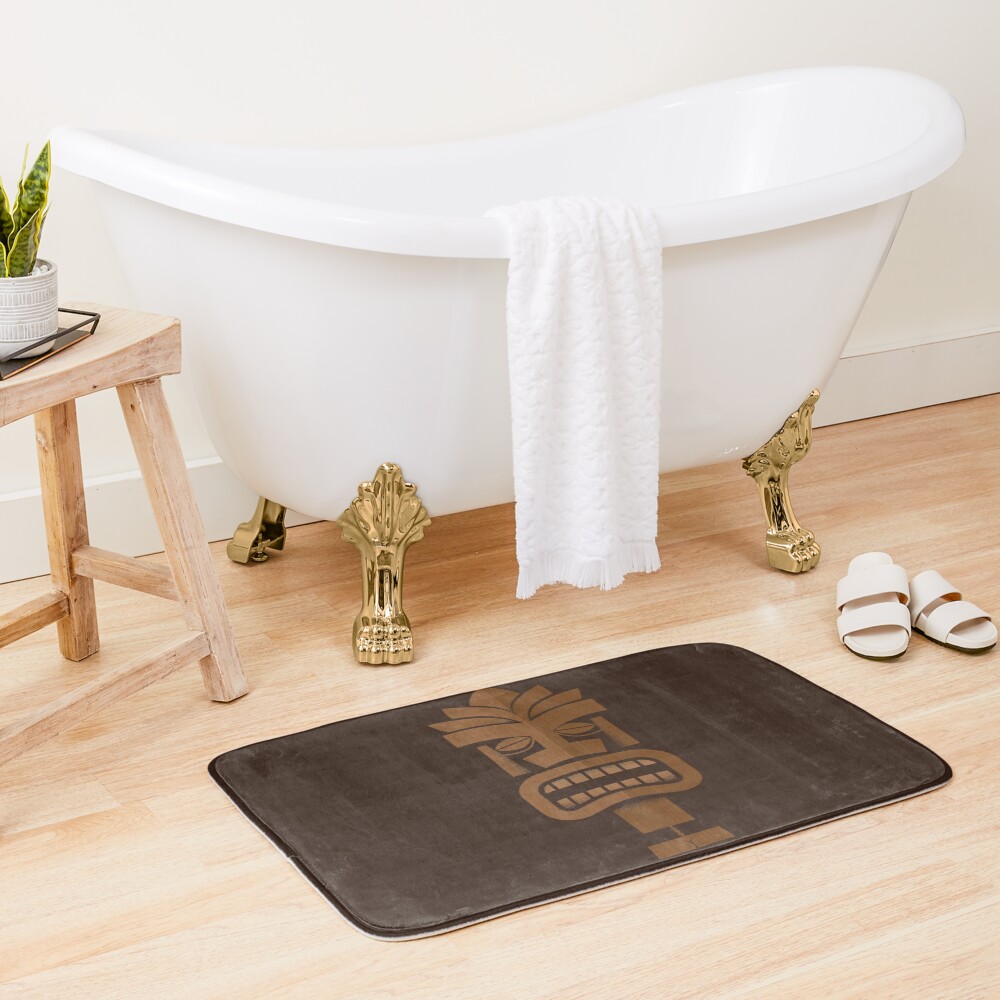 Tiki 001 Bath Mat