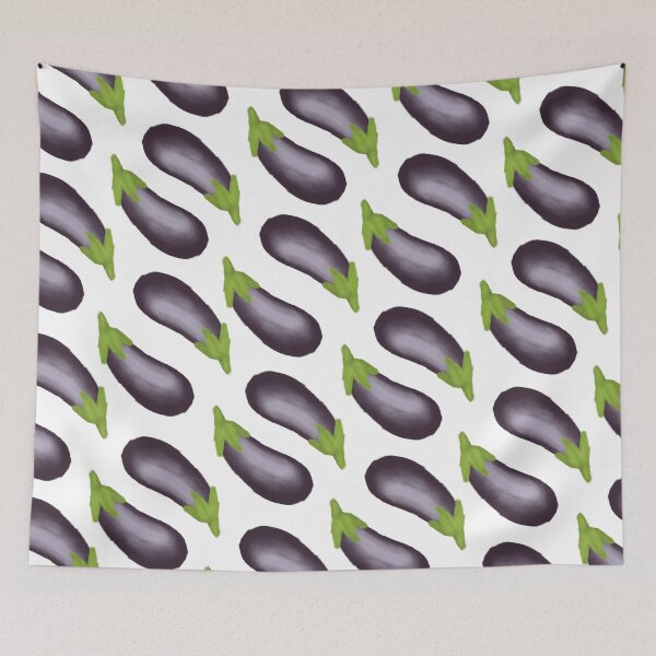 Item preview, Eggplant pattern designed and sold by Crashypops.