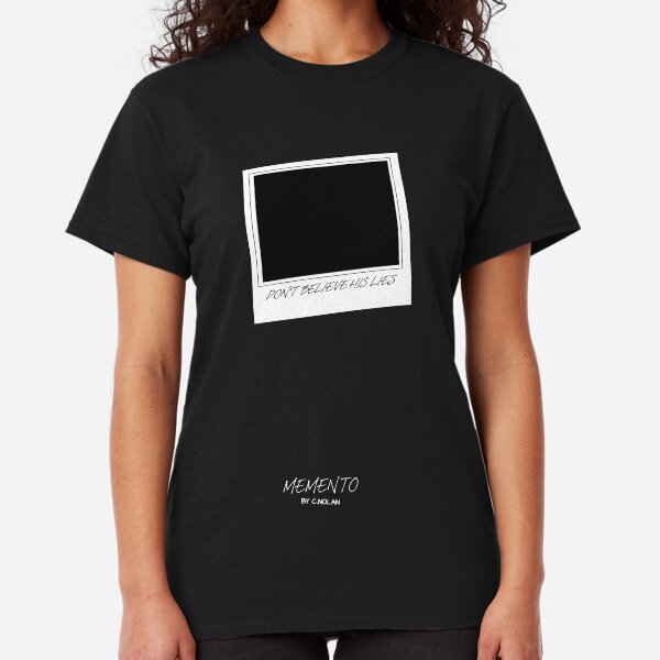 Memento minimalist movie poster Classic T-Shirt