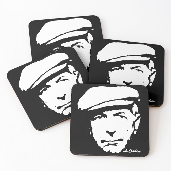 Item preview, INCREDIBLE GIFTS AND PORTRAIT OF LEONARD COHEN THE CANADIAN MUSICIAN AND SONG WRITER FOR YOU IN 2023 FROM MONOFACES designed and sold by MONOFACES.