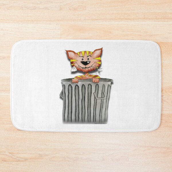 Item preview, Purrnickerty the Cat - In the trash designed and sold by Purrnickerty.