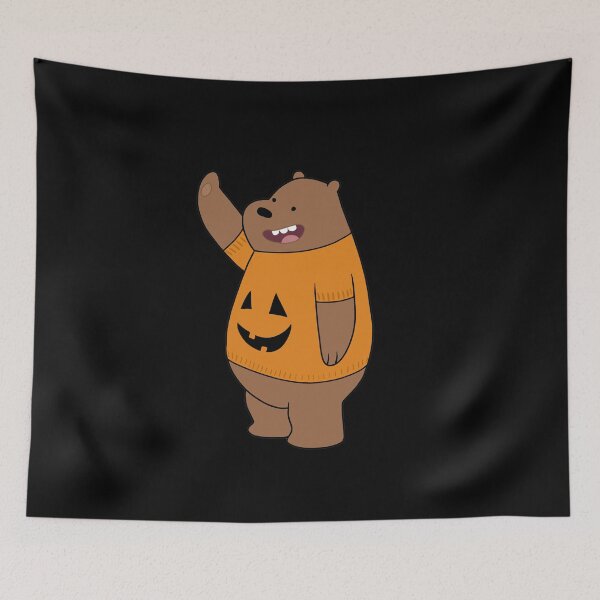 Item preview, We Bare Bears - Grizzly - Halloween designed and sold by ValentinaHramov.
