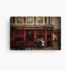 The World's End Canvas Print