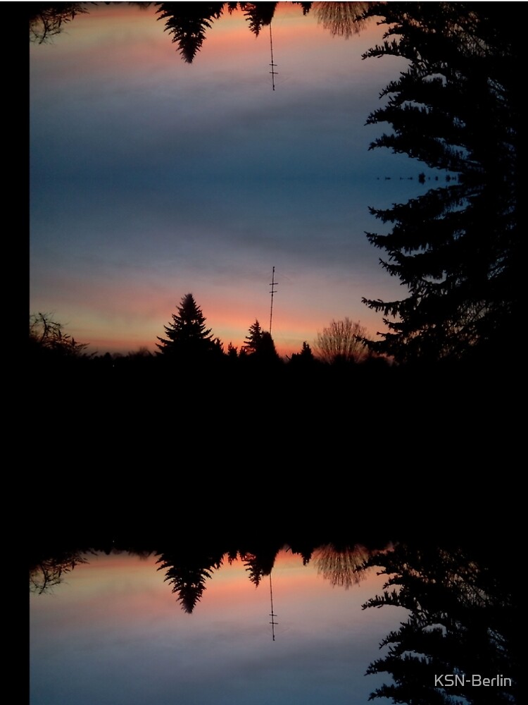 Sonnenhorizont Spiegelung Heller von KSN-Berlin