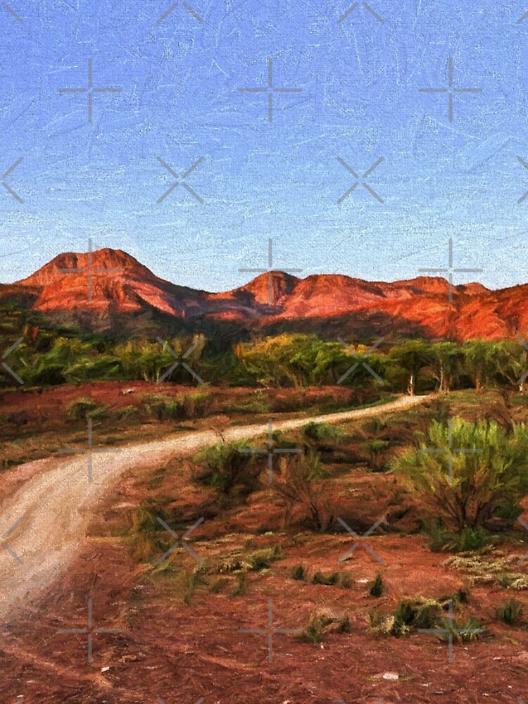 Outback Track (digital painting) by RayW