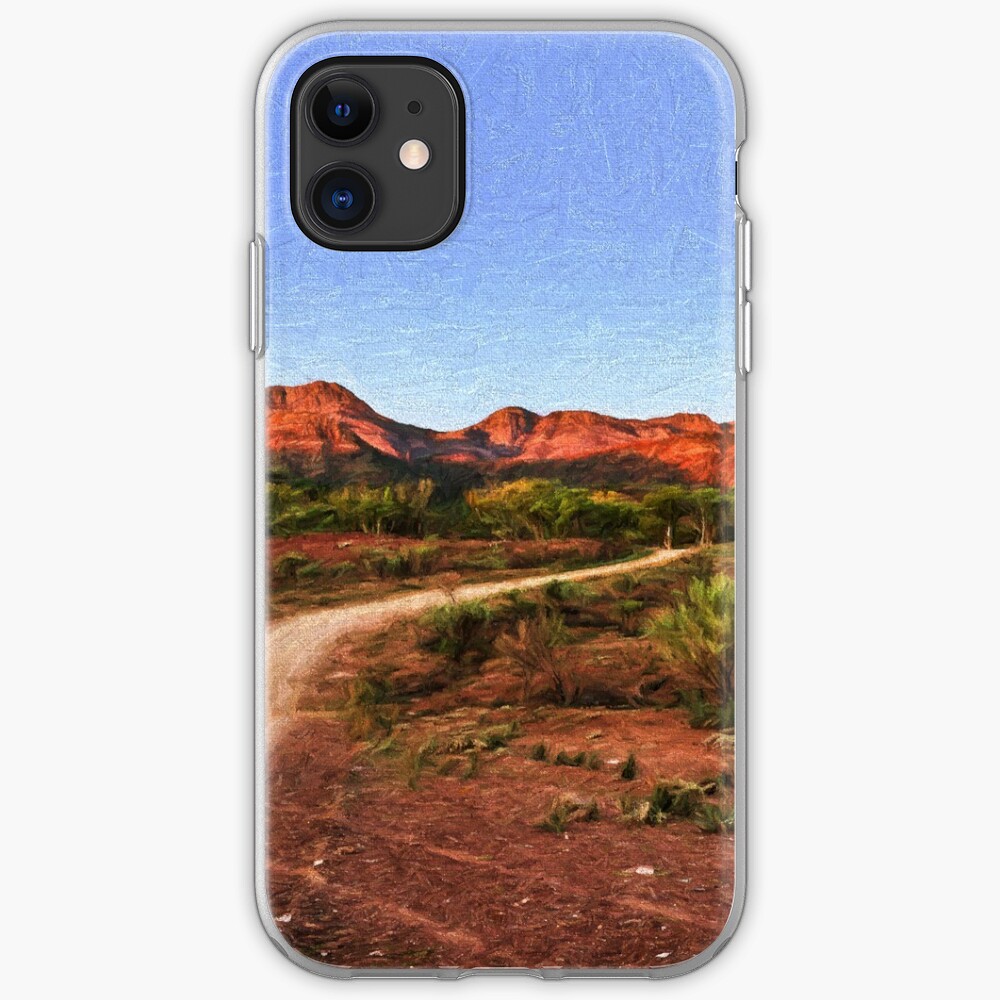 Outback Track (digital painting) iPhone Case & Cover