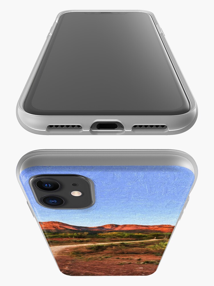 Alternate view of Outback Track (digital painting) iPhone Case & Cover
