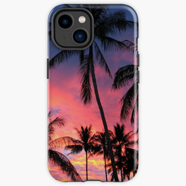 Palm trees iPhone Tough Case