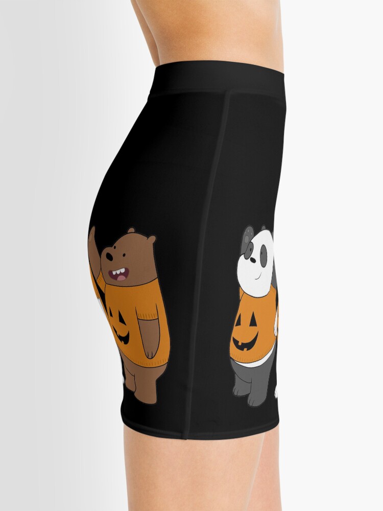 Alternate view of We Bare Bears - Halloween Mini Skirt