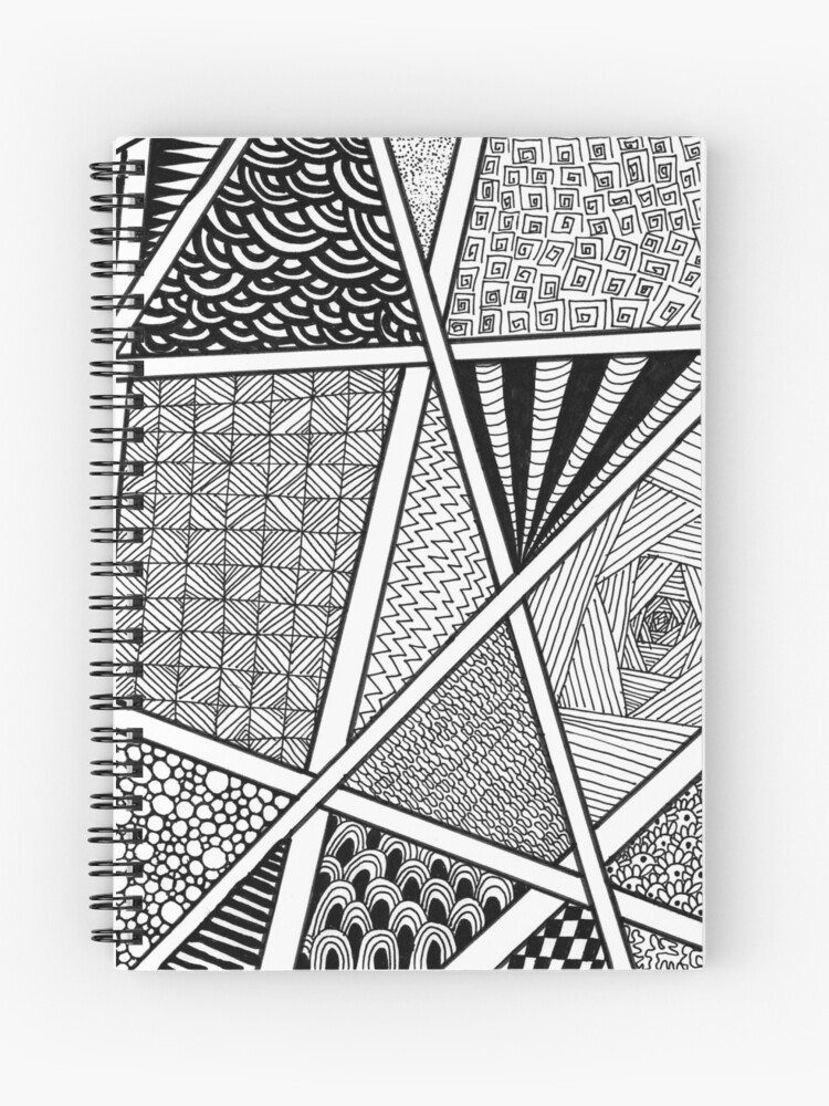 Zentangle universum | Spiral Notebook