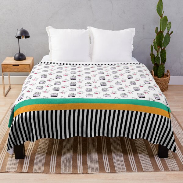 Item preview, Cacti and Vertical Stripes Pattern designed and sold by MaplewoodMerch.