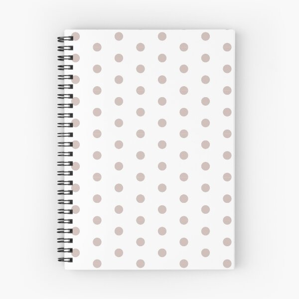 Item preview, Sandstone Polka Dots on White designed and sold by SJ Designs.