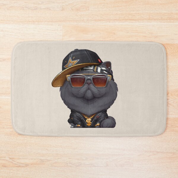 Item preview, Black Persian Cat Hip-Hop Super Star designed and sold by anmlz.