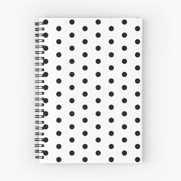 Item preview, Black Polka Dots on White designed and sold by SJ Designs.