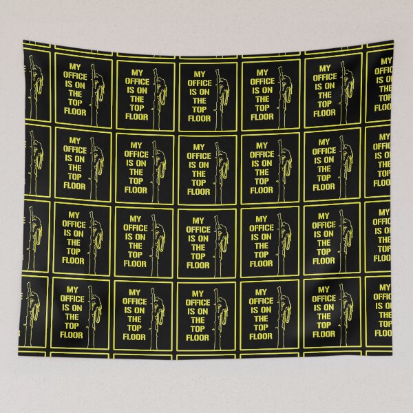 Item preview, Arborist Design : My office is on the top floor yellow designed and sold by Imladris01.
