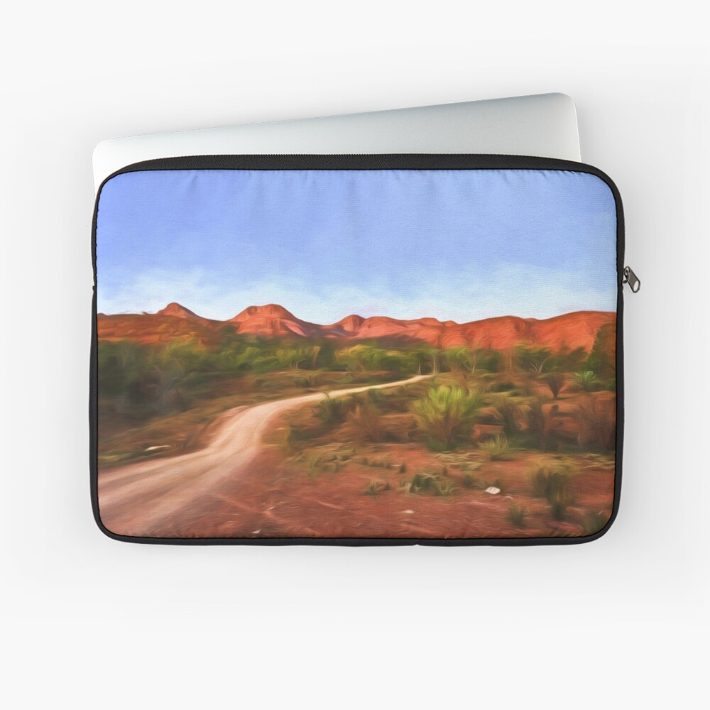 Outback Track (digital painting) Laptop Sleeve
