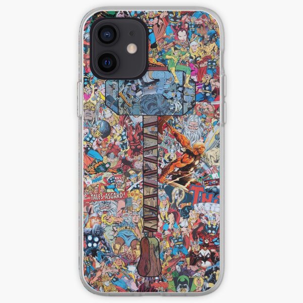 Thor Superhero Comic iPhone Soft Case