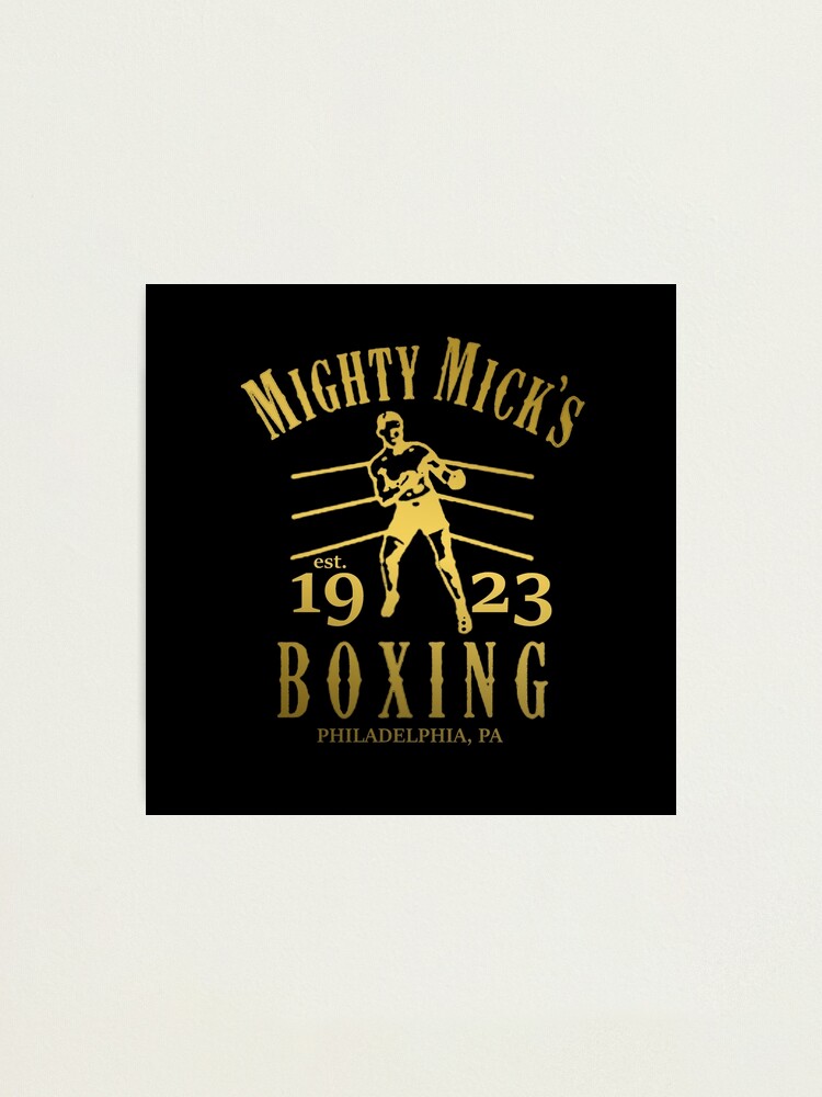 mighty mick's boxing sleeveless hoodie