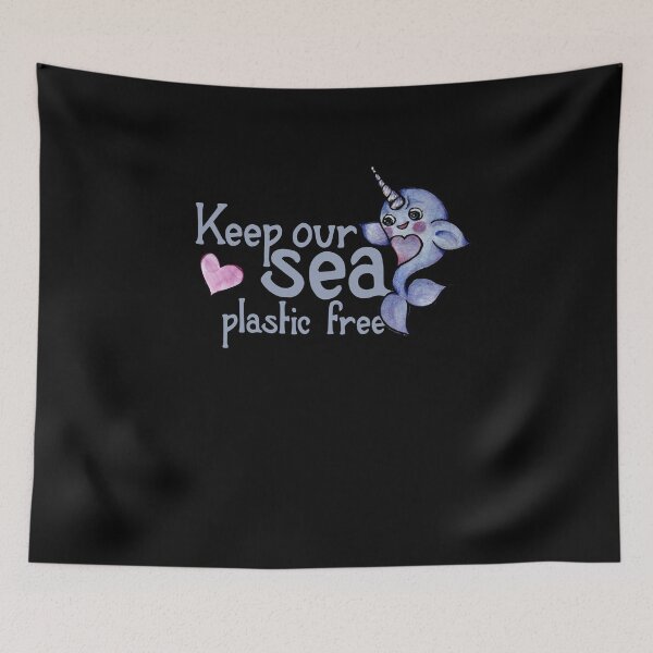 Item preview, Keep our sea plastic free designed and sold by FrictionMaxxing.
