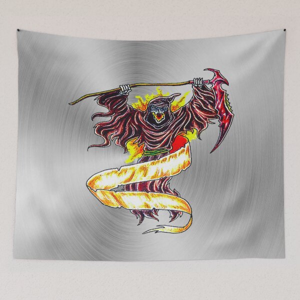 Item preview, fwc 0138 tatoo demon skull designed and sold by fred chiea.
