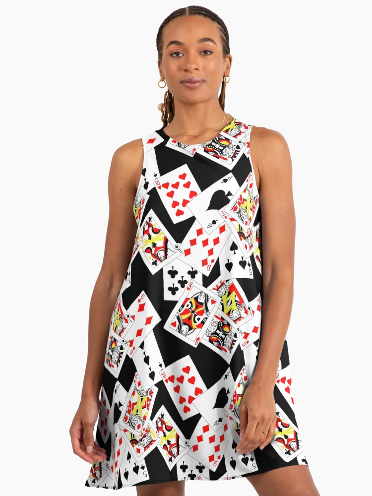Ace of Spades" A-Line Dress for Sale by Puppetyface | Redbubble
