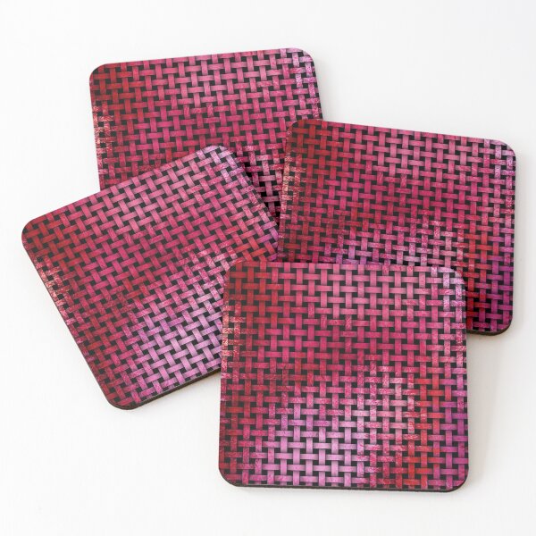 Item preview, Pink and Red Weave Pattern designed and sold by MarkUK97.